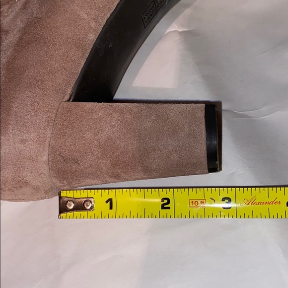 Aerosoles Fifth AVE Mid Calf Boot, Taupe Suede - Picture 8 of 9